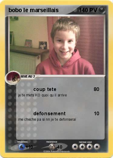 Pokemon bobo le marseillais
