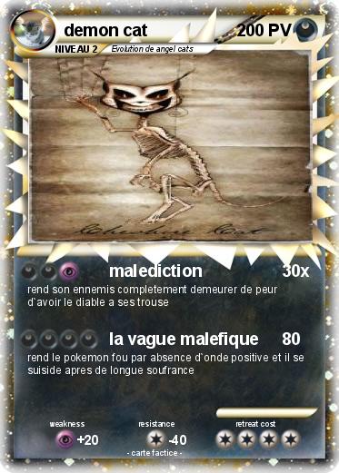 Pokemon demon cat