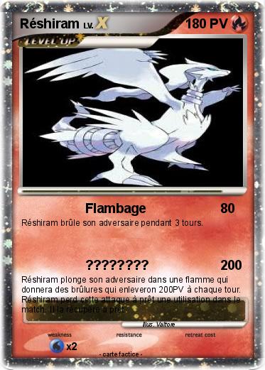 Pokemon Réshiram