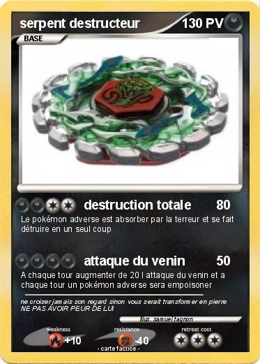 Pokemon serpent destructeur