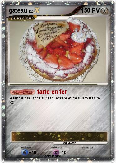 Pokemon gateau