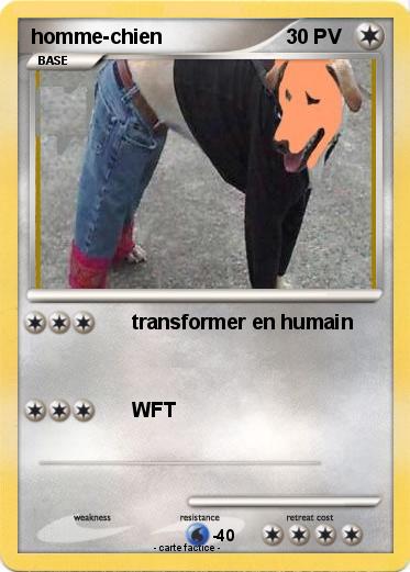 Pokemon homme-chien