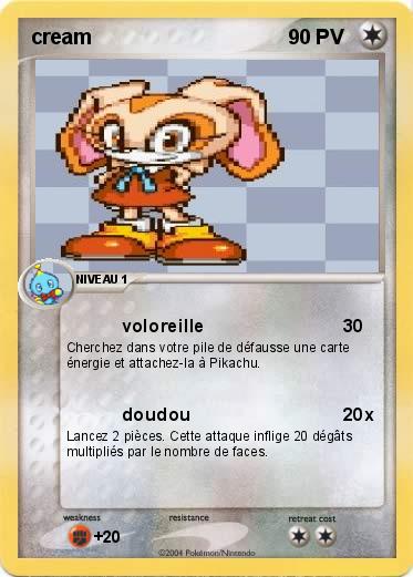 Pokemon cream