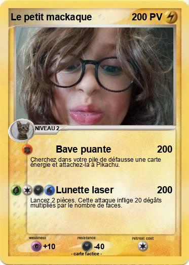 Pokemon Le petit mackaque