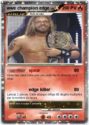 Pokemon wwe champion edge