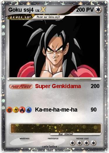 Pokemon Goku ssj4