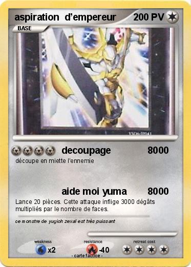 Pokemon aspiration  d’empereur
