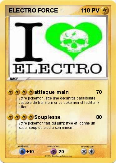 Pokemon ELECTRO FORCE