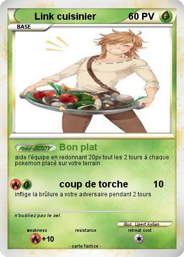 Pokemon Link cuisinier