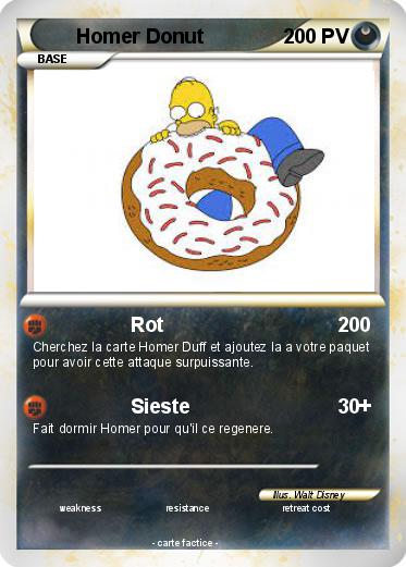 Pokemon Homer Donut