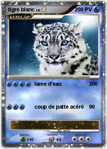 Pokemon tigre blanc