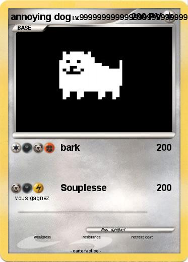 Pokemon annoying dog