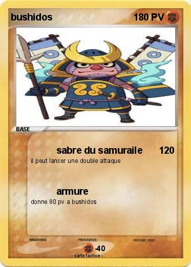 Pokemon bushidos
