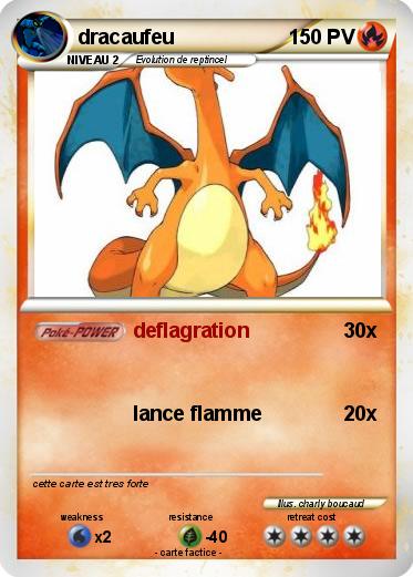 Pokemon dracaufeu