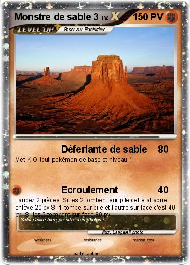 Pokemon Monstre de sable 3