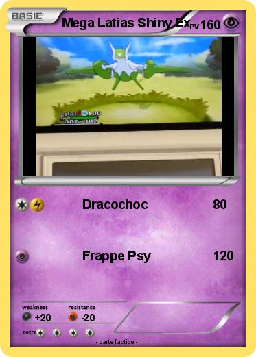 Pokemon Mega Latias Shiny Ex