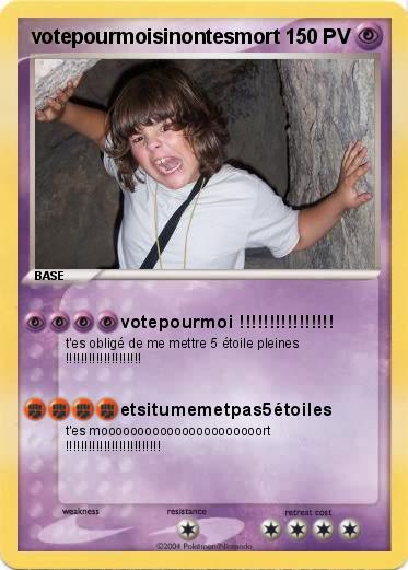 Pokemon votepourmoisinontesmort