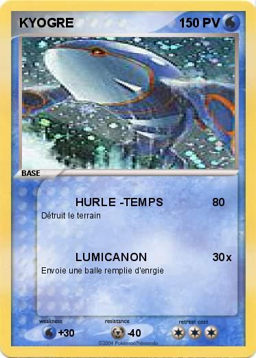Pokemon KYOGRE