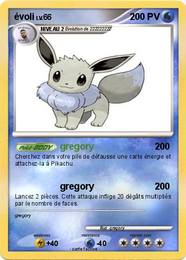 Pokemon évoli