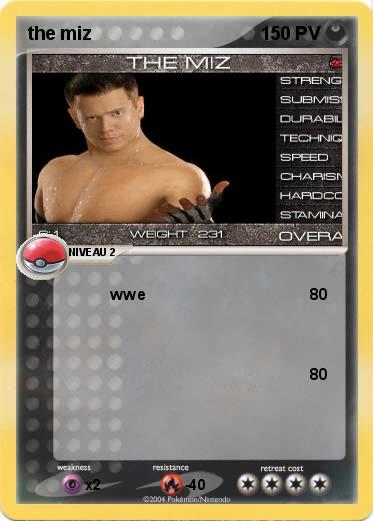 Pokemon the miz