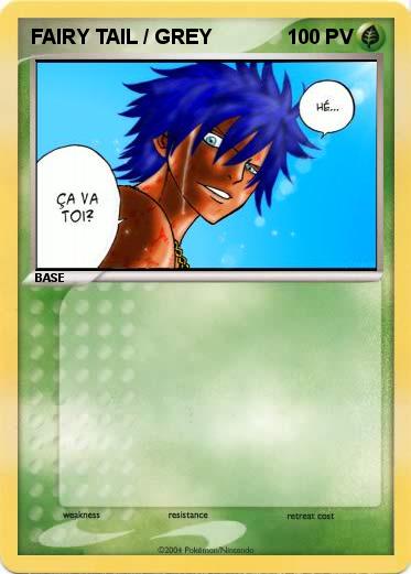 Pokemon FAIRY TAIL / GREY
