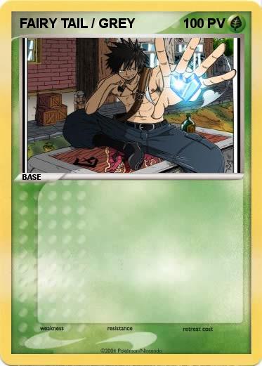 Pokemon FAIRY TAIL / GREY