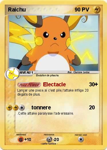 Pokemon Raichu