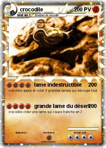 Pokemon crocodile
