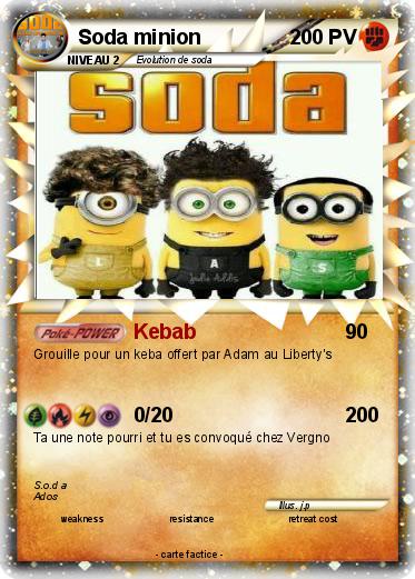 Pokemon Soda minion