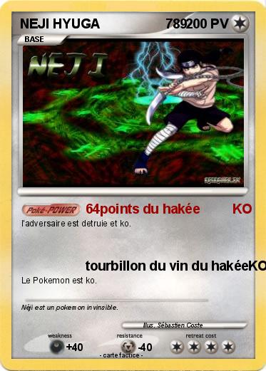 Pokemon NEJI HYUGA                  789