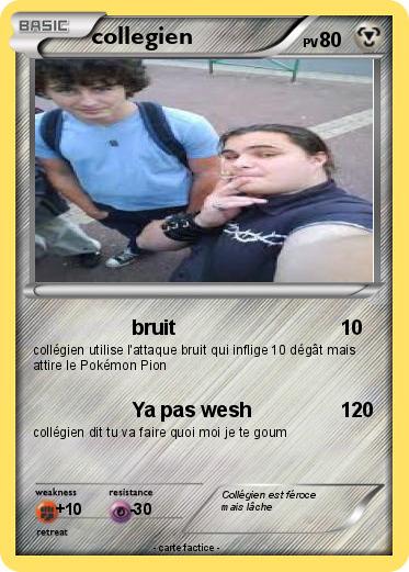 Pokemon collegien