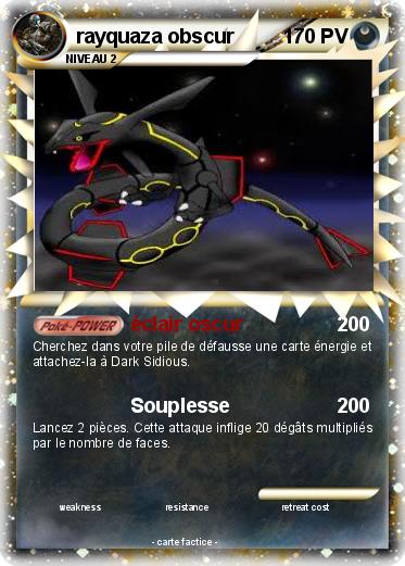 Pokemon rayquaza obscur
