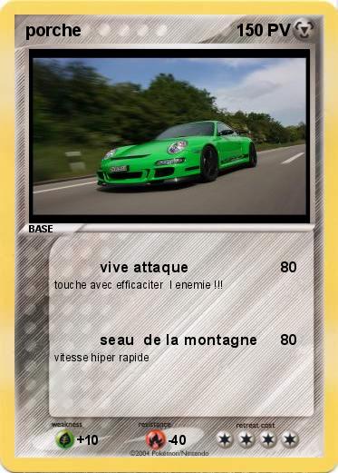 Pokemon porche