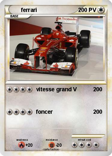 Pokemon ferrari
