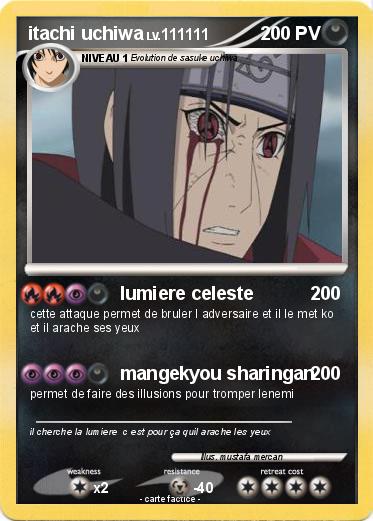 Pokemon itachi uchiwa