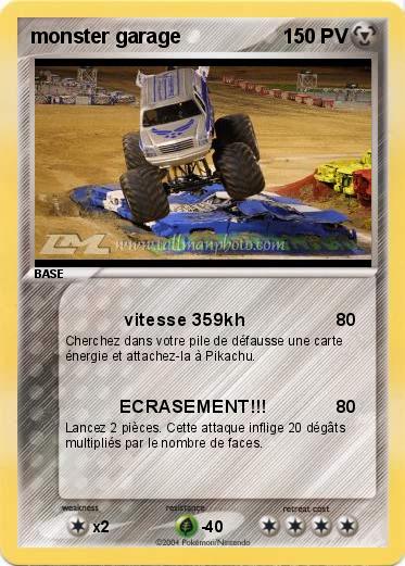 Pokemon monster garage