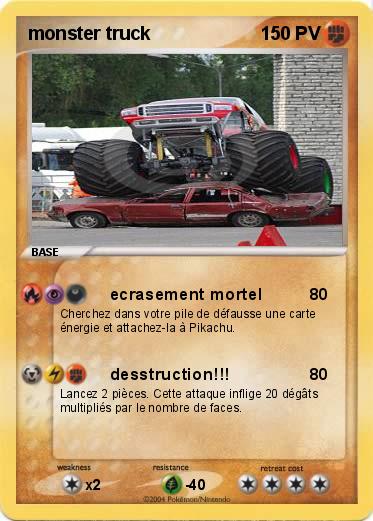 Pokemon monster truck