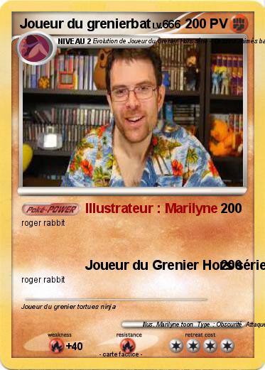 Pokemon Joueur du grenierbat