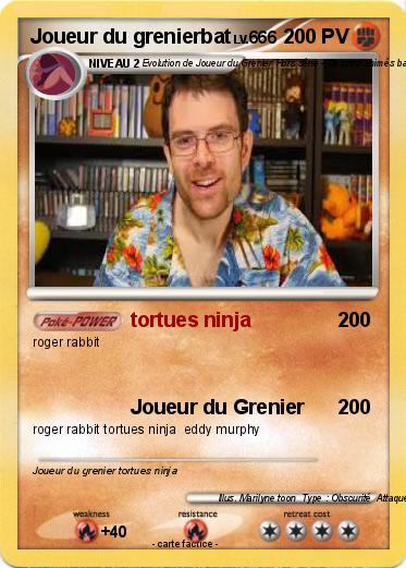 Pokemon Joueur du grenierbat