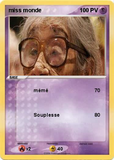 Pokemon miss monde