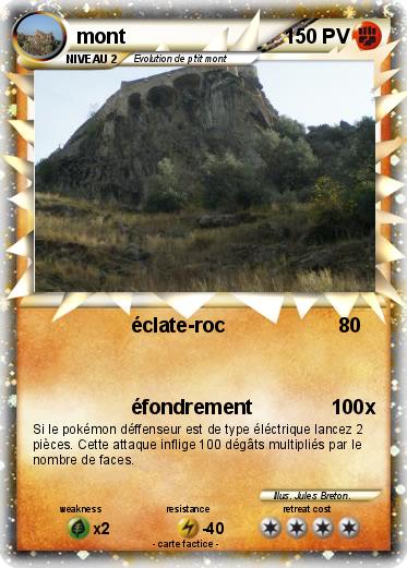 Pokemon mont