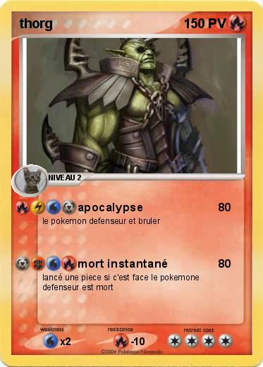 Pokemon thorg