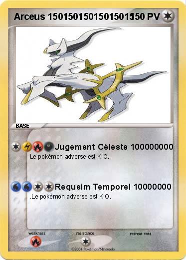 Pokemon Arceus 15015015015015015