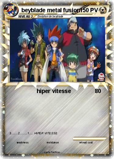 Pokemon beyblade metal fusion