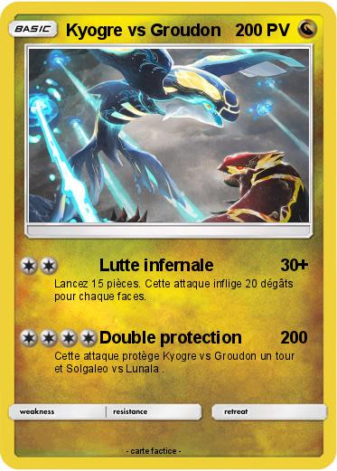 Pokemon Kyogre vs Groudon