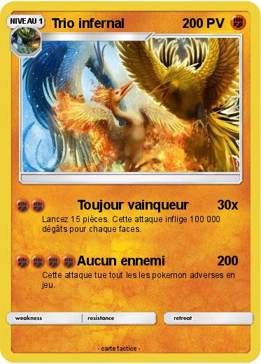 Pokemon Trio infernal