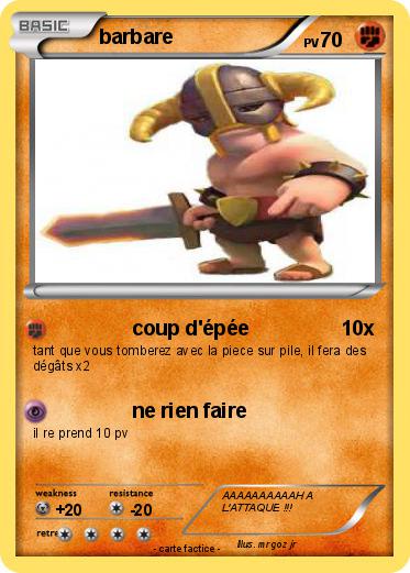 Pokemon barbare