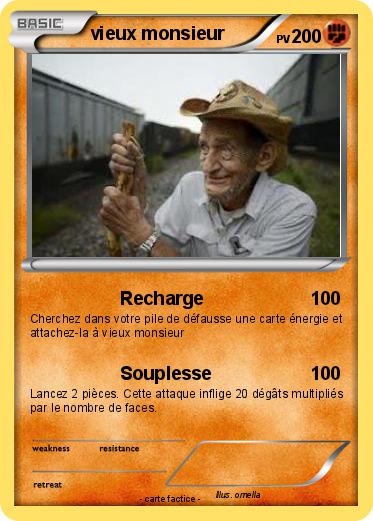 Pokemon vieux monsieur