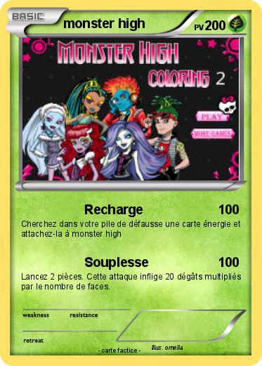 Pokemon monster high