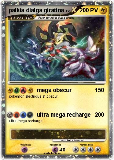Pokemon palkia dialga giratina